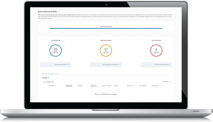 CyberGRX's UI